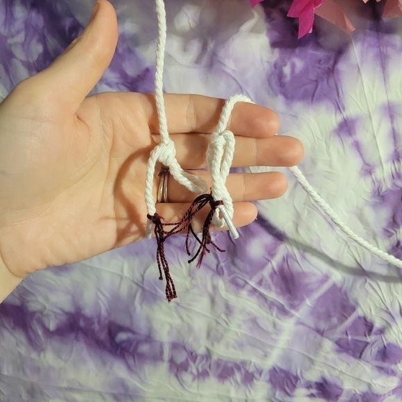 NEW Handmade 5 Color Tissue Paper Tassel Garland Multicolored Size Is 7 Feet - Picture 7 of 9